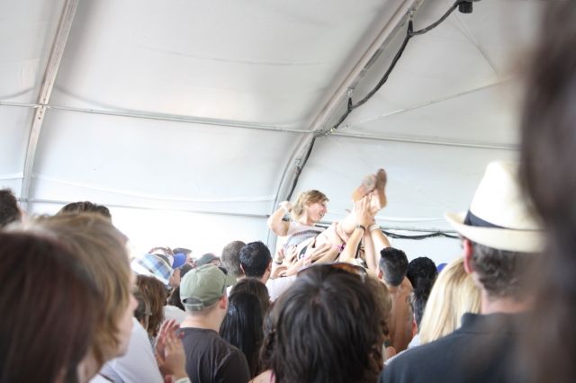 Crowd Surfing