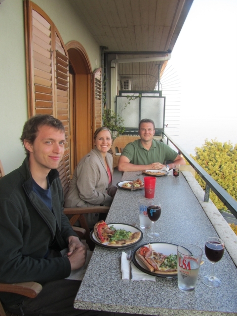 Dining with Shannon and Eric