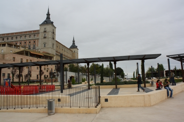 Modern park in Toledo