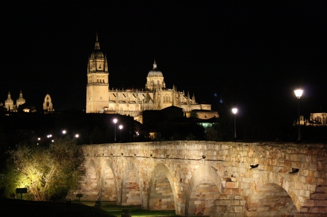 Salamanca at night