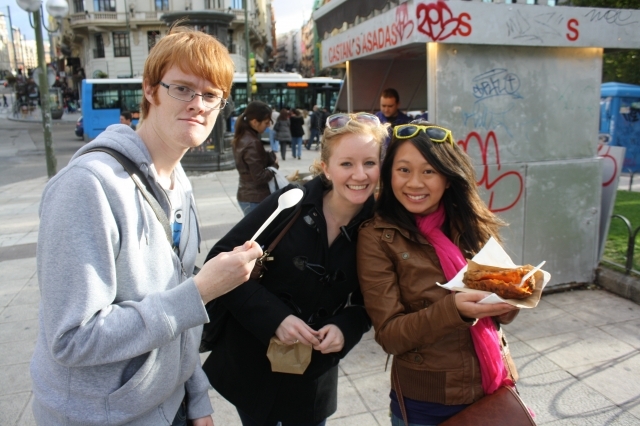 Fraser, Monica and Alyssa