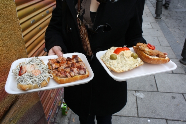 Lunch in Madrid
